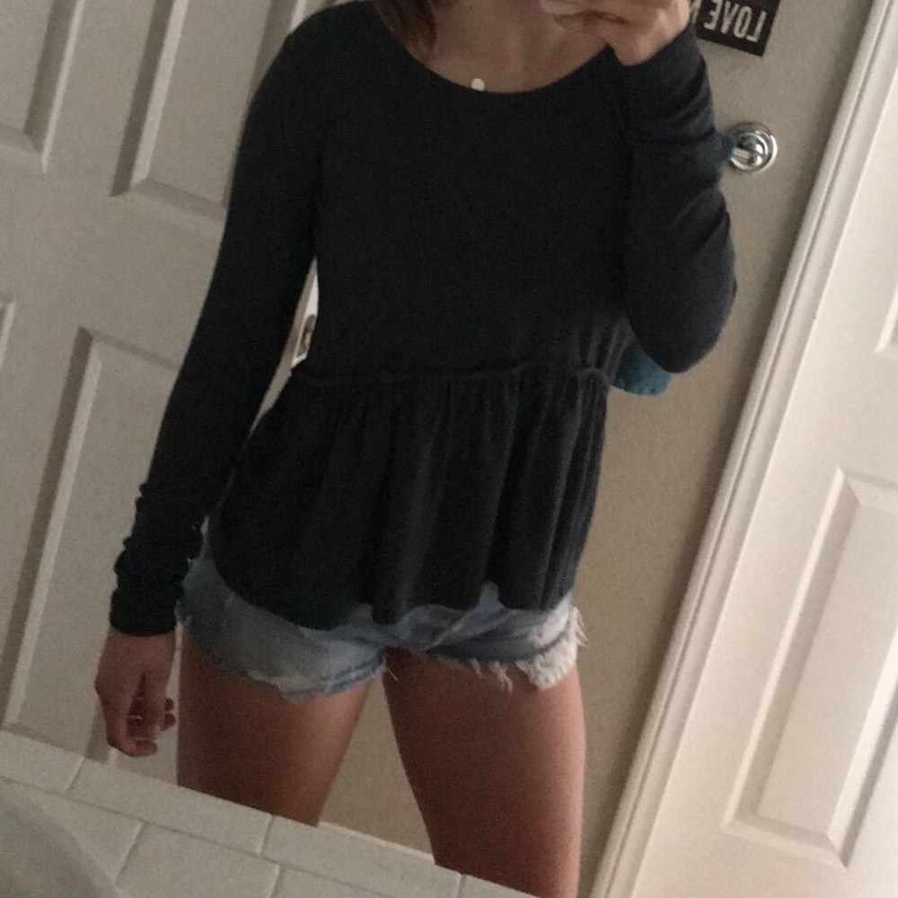 UO peplum top
